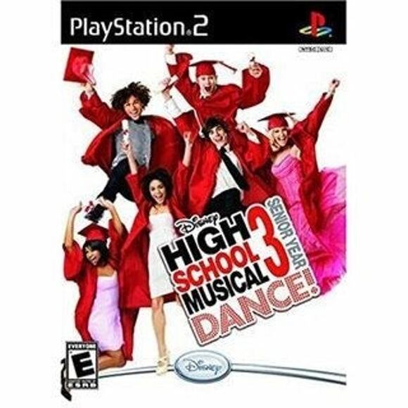 PlayStation 2 High School Musical 3 Dance Combo Plus Bonus Dance Revolution Disn - Picture 1 of 3